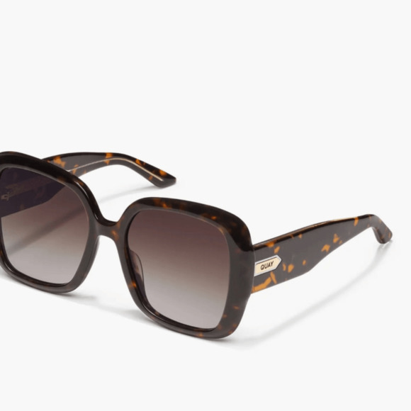 NEW! Rare Quay Australia Full Glam Tortoise Shell Sunglasses main image 6